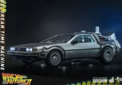 Regreso al Futuro II Vehículo Movie Masterpiece 1/6 DeLorean Time Machine 72 cm