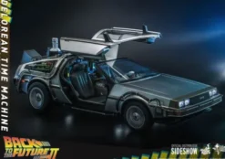 Regreso al Futuro II Vehículo Movie Masterpiece 1/6 DeLorean Time Machine 72 cm