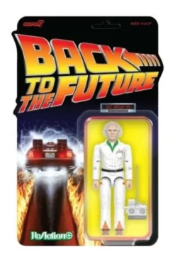Regreso al Futuro ReAction+ Figura Wave 01 Doc Brown ’85