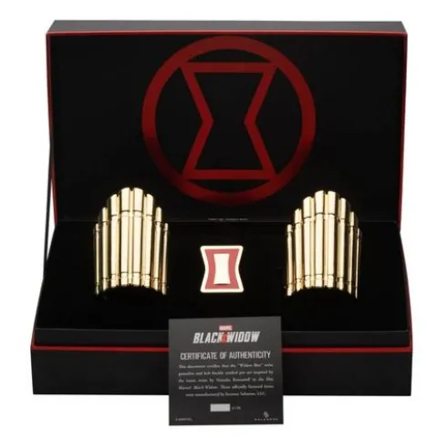 Replica Brazaletes Y Pin Cinturón Viuda Negra Marvel