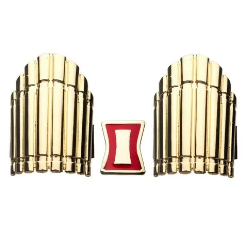Replica Brazaletes Y Pin Cinturón Viuda Negra Marvel