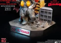Return of Ultraman Estatua 1/8 Ultraman Jack vs Zetton II & Alien Bat Battle scene 25 cm