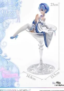 Re:Zero – Starting Life in Another World Estatua PVC 1/7 Prisma Wing Rem Glass Edition 23 cm