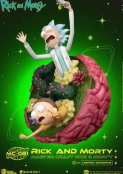 Rick and Morty Estatua Master Craft Rick and Morty 42 cm