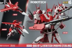 Robotech Figura ROBO-DOU VF-1J Veritech (Miriya Sterling) 20 cm