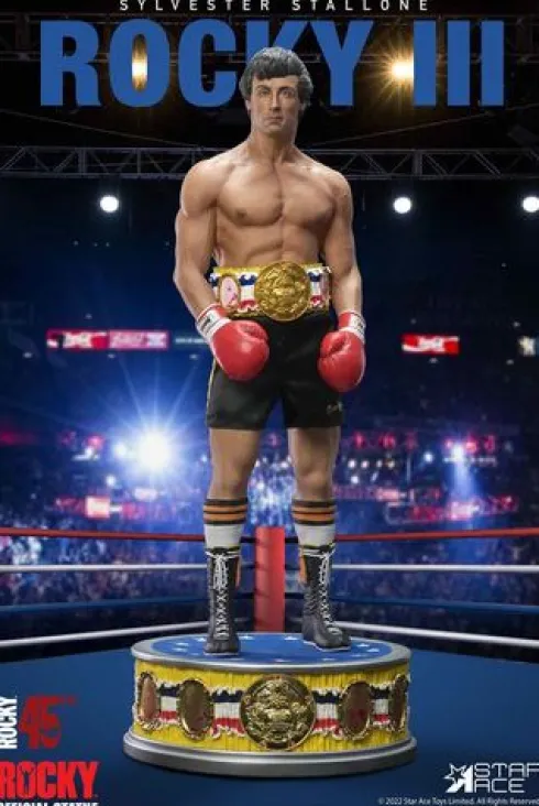 Rocky III Estatua 1/4 Rocky Balboa Deluxe Ver. 46 cm