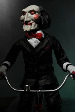 Saw Figura con sonido Billy con Triciclo 30 cm