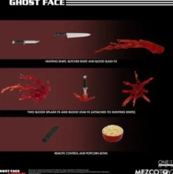 Scream Figura 1/12 Ghost Face 16 cm