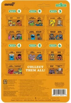 Sesame Street Figura ReAction Wave 06 Bert (PJ) 10 cm
