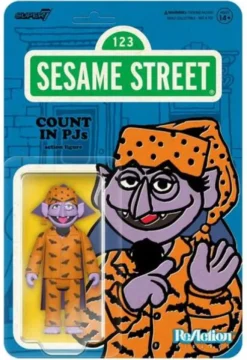 Sesame Street Figura ReAction Wave 06 Count Von Count (PJs) 10 cm