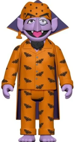 Sesame Street Figura ReAction Wave 06 Count Von Count (PJs) 10 cm