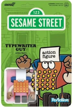 Sesame Street Figura ReAction Wave 06 Typewriter Guy 10 cm