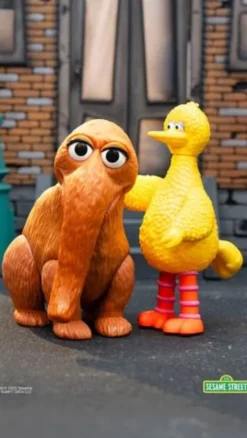 Sesame Street Pack de 2 Figuras ReAction Big Bird and Mr. Snuffleupagus 10 cm