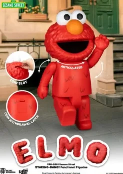 Sesame Street Syaing Bang Hucha de vinilo Elmo 47 cm