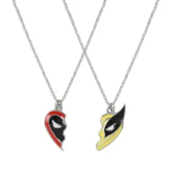 Set 2 Colgantes Deadpool & Wolverine Marvel