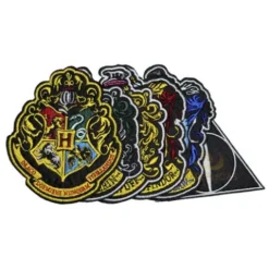 Set de Parches Hogwarts y sus casas