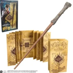 Set de Varita Mágica Harry Potter y Mapa Merodeador