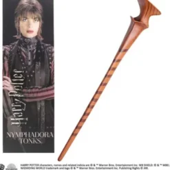 Set de Varita y Marcapáginas 3D Nymphadora Tonks