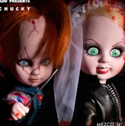 Set 2 muñecos Chucky and Tifanny Living Dead Dolls 25cm