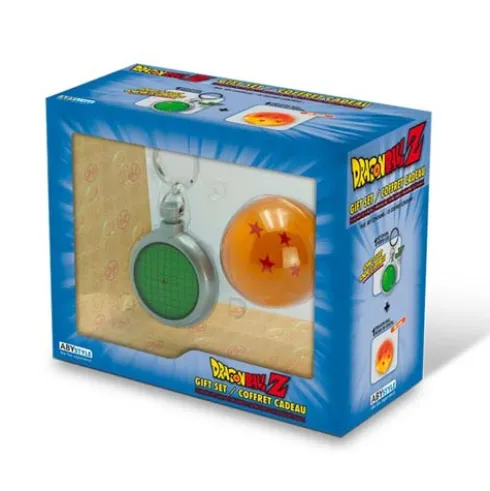 Set Regalo Dragon Ball Bola 4 Estrellas + Llavero Radar