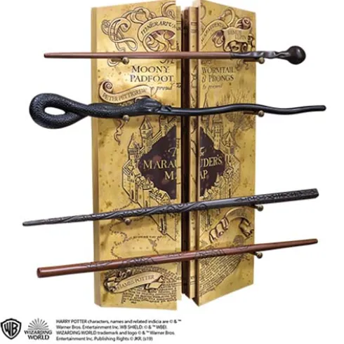 Set Varitas y Expositor Mapa del Merodeador Harry Potter