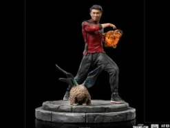 Shang-Chi y la leyenda de los Diez Anillos Estatua BDS Art Scale 1/10 Shang-Chi & Morris 19 cm