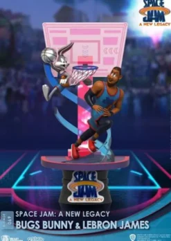 Space Jam: A New Legacy Diorama PVC D-Stage Bugs Bunny & Lebron James New Version 15 cm