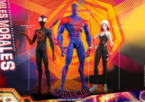 Spider-Man: Cruzando el Multiverso Figura Movie Masterpiece 1/6 Miles Morales 29 cm