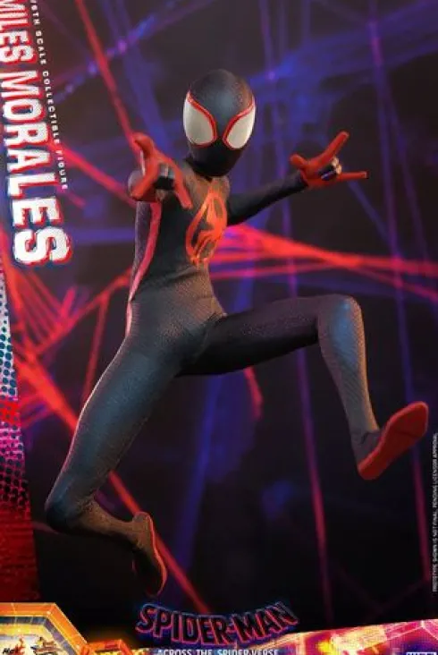 Spider-Man: Cruzando el Multiverso Figura Movie Masterpiece 1/6 Miles Morales 29 cm