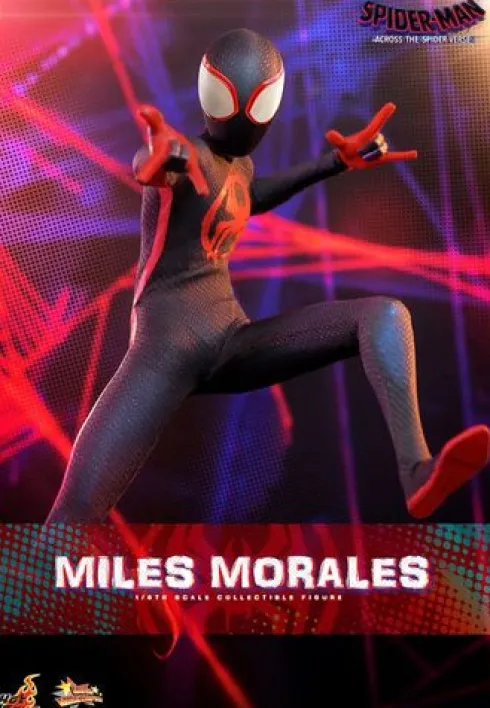 Spider-Man: Cruzando el Multiverso Figura Movie Masterpiece 1/6 Miles Morales 29 cm