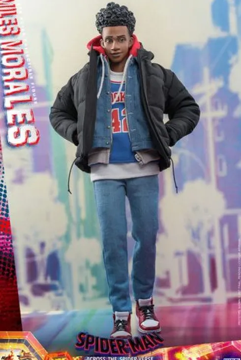 Spider-Man: Cruzando el Multiverso Figura Movie Masterpiece 1/6 Miles Morales 29 cm