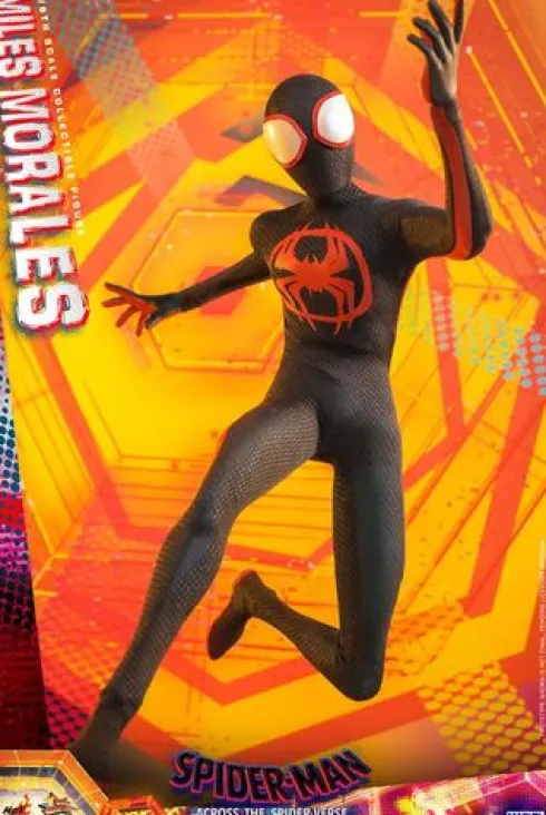 Spider-Man: Cruzando el Multiverso Figura Movie Masterpiece 1/6 Miles Morales 29 cm