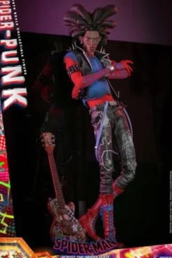 Spider-Man: Cruzando el Multiverso Figura Movie Masterpiece 1/6 Spider-Punk 32 cm