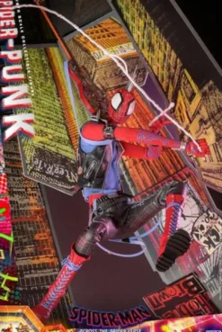 Spider-Man: Cruzando el Multiverso Figura Movie Masterpiece 1/6 Spider-Punk 32 cm