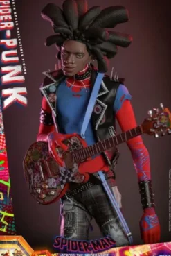 Spider-Man: Cruzando el Multiverso Figura Movie Masterpiece 1/6 Spider-Punk 32 cm