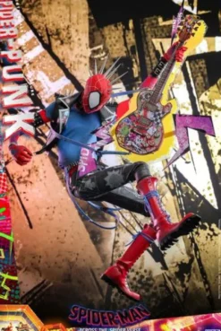 Spider-Man: Cruzando el Multiverso Figura Movie Masterpiece 1/6 Spider-Punk 32 cm