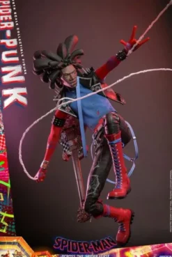 Spider-Man: Cruzando el Multiverso Figura Movie Masterpiece 1/6 Spider-Punk 32 cm