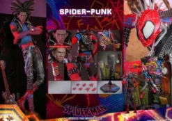 Spider-Man: Cruzando el Multiverso Figura Movie Masterpiece 1/6 Spider-Punk 32 cm