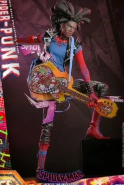Spider-Man: Cruzando el Multiverso Figura Movie Masterpiece 1/6 Spider-Punk 32 cm