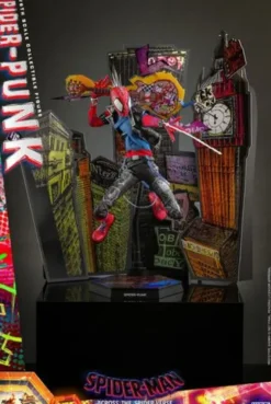 Spider-Man: Cruzando el Multiverso Figura Movie Masterpiece 1/6 Spider-Punk 32 cm