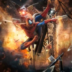 Spider-Man Estatua 1/10 Art Scale Spider-Man 10th Anniversary 29 cm