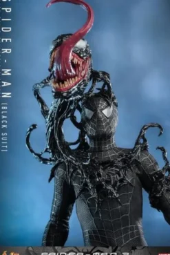Spider-Man 3 Figura Movie Masterpiece 1/6 Spider-Man (Black Suit) 30 cm