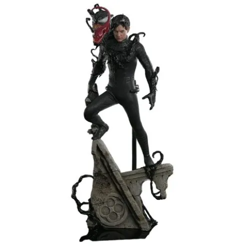 Spider-Man 3 Figura Movie Masterpiece 1/6 Spider-Man (Black Suit) (Deluxe Version) 30 cm