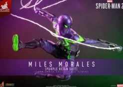 Spider-Man 2 Figura Video Game Masterpiece 1/6 Miles Morales (Purple Reign Suit) Exclusive