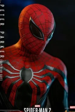 Spider-Man 2 Figura Video Game Masterpiece 1/6 Peter Parker (Superior Suit) 30 cm