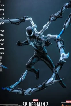 Spider-Man 2 Figura Video Game Masterpiece 1/6 Peter Parker (Black Suit) 30 cm