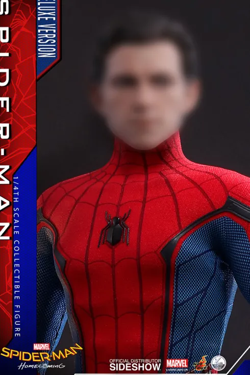 Spider-Man: Homecoming Figura Quarter Scale Series 1/4 Spider-Man Deluxe Version Hot Toys 44 cm