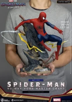 Spider-Man: No Way Home Estatua Master Craft The Amazing Spider-Man 35 cm