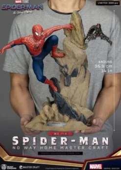 Spider-Man: No Way Home Estatua Master Craft Friendly Neighborhood Spider-Man 36 cm