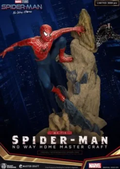 Spider-Man: No Way Home Estatua Master Craft Friendly Neighborhood Spider-Man 36 cm